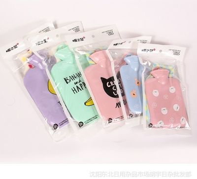 可愛與溫暖的雙重奏 韓版卡通毛絨暖水袋全解析